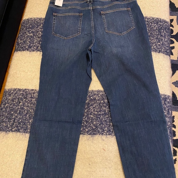 J.Jill High-Rise Straight Leg Jeans - Picture 4 of 8